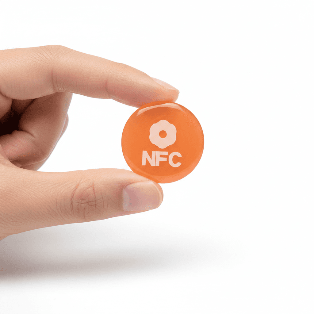 3D стикеры с NFC-меткой